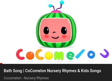 Bath Song - Cocomelon