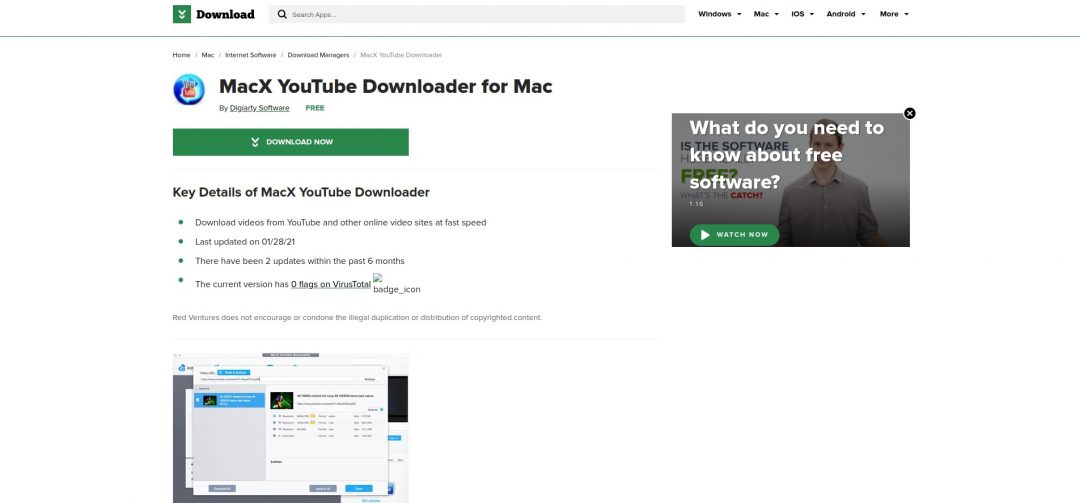 Scarica i video in YouTube con MacX YouTube downloader