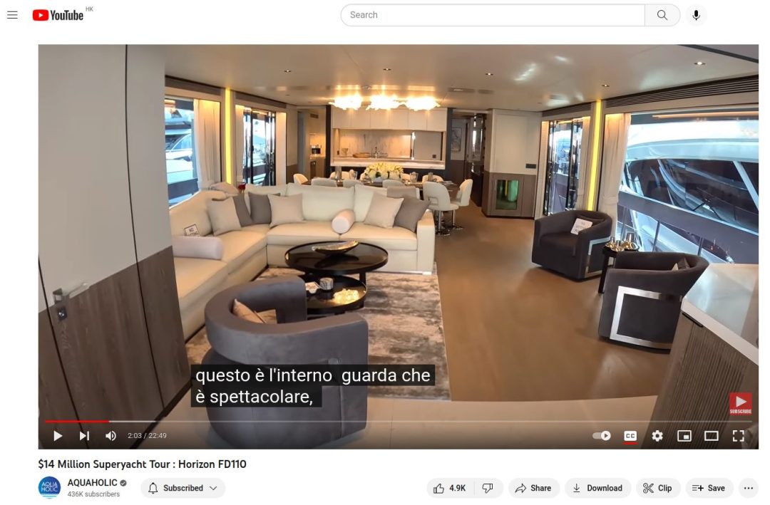 ecco un esempio di video tradotto automaticamente dall'inglese all'italiano