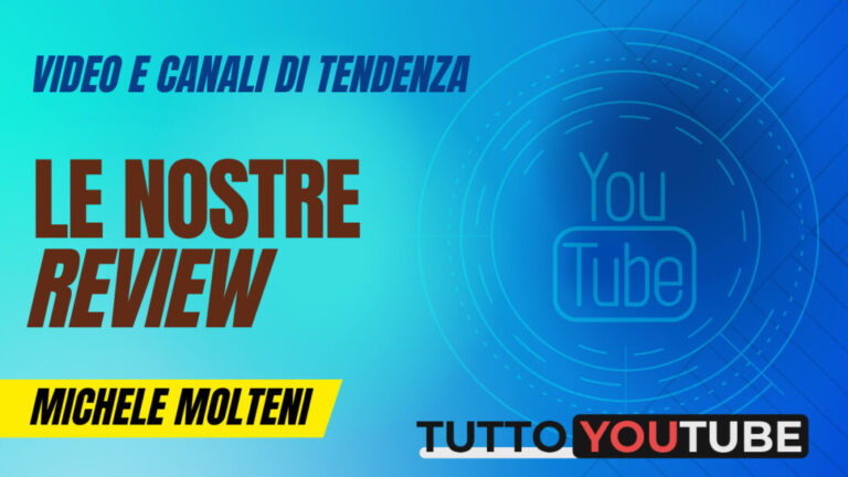 Top trending in YouTube Italia 2023 Michele Molteni