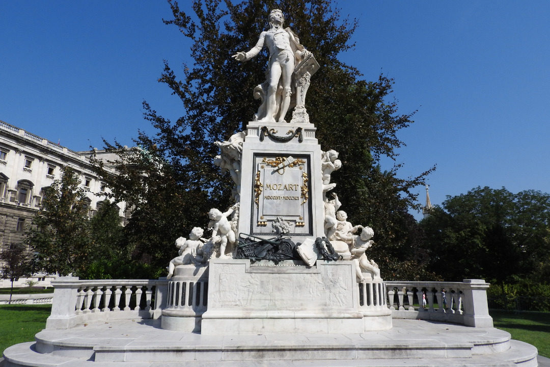 Statua di Wolfgang Amadeus Mozart