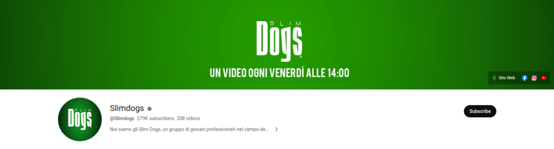 Slim Dogs - Canali YouTube Top