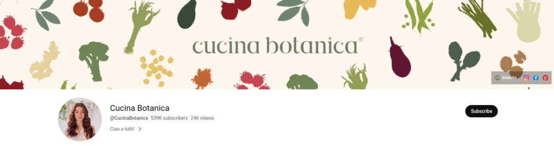 4-Cucina Botanica - YouTube Canali Top