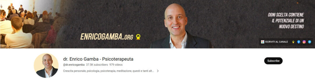 4-Dr.Enrico Gamba - Canali YouTube Top
