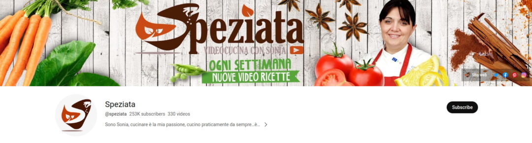 6-Speziata - Chef Sonia Palermo - YouTube Canali Top