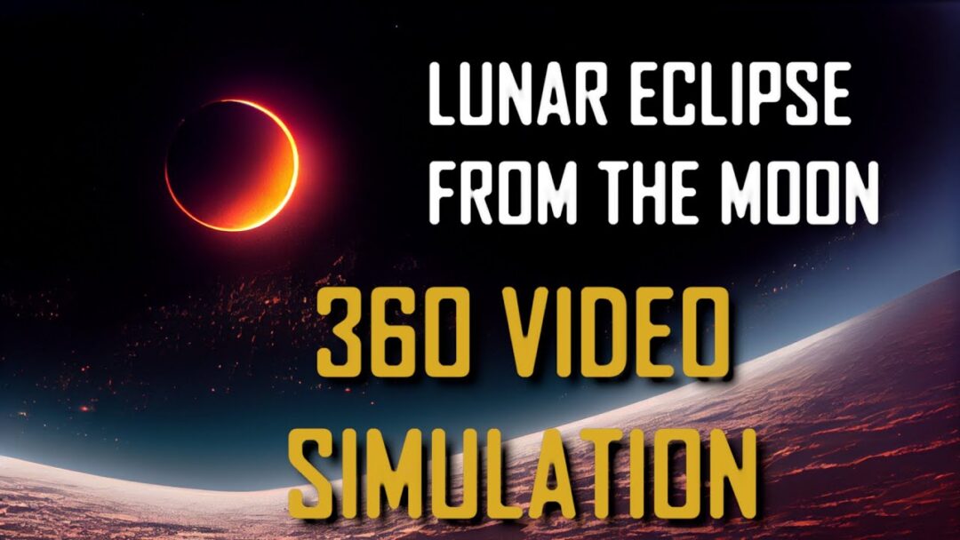 10-YouTube VR - Video Top - Lunar Eclipse as seen from The Moon