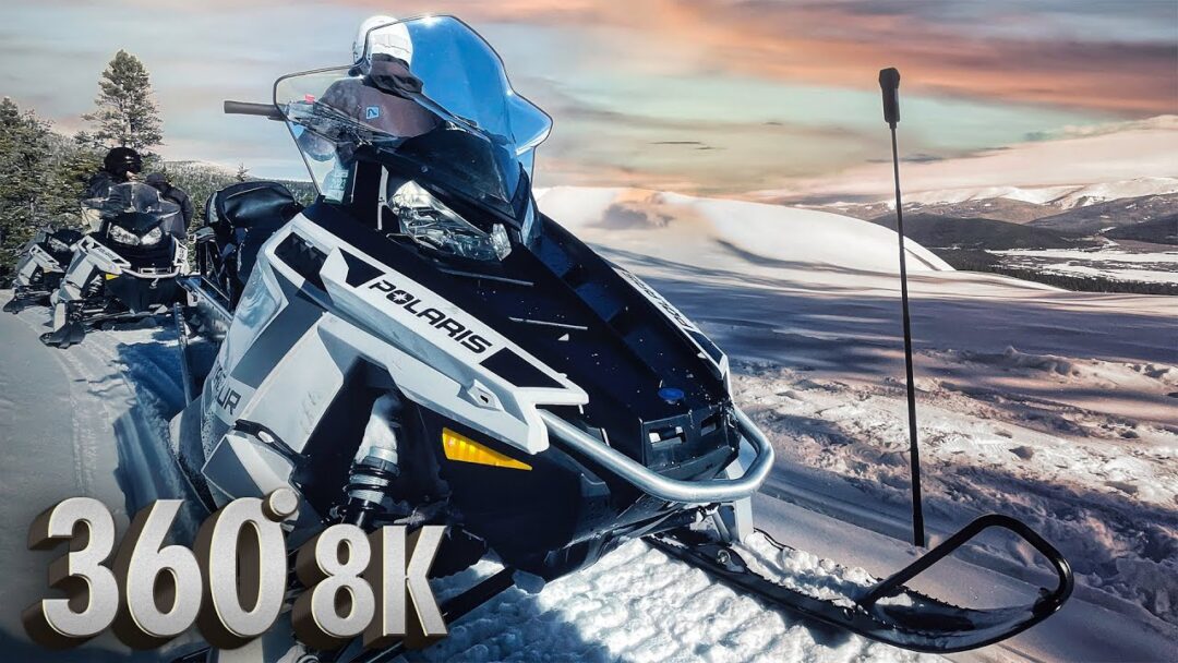 5-YouTube VR - Video Top - Snowmobile Ride 360° Experience